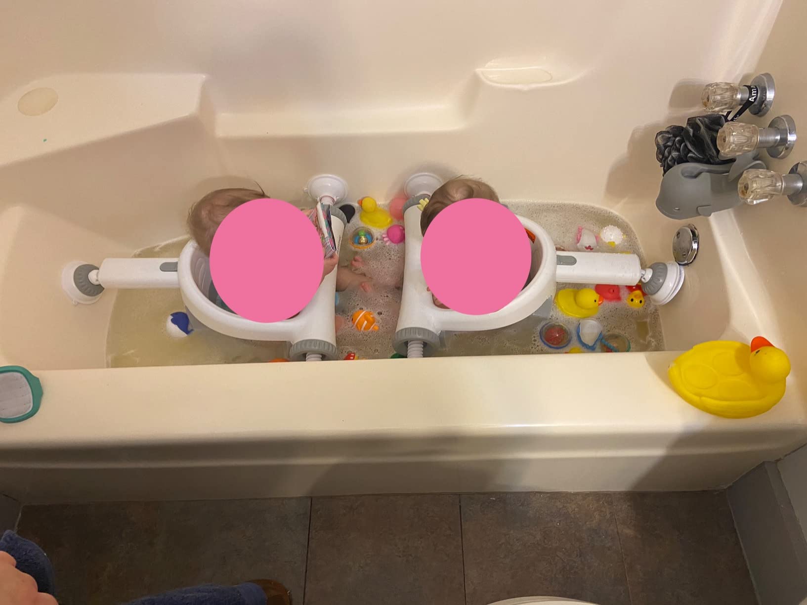 Summer Infant My Bath Seat Soft Support, Gray customer photo 2