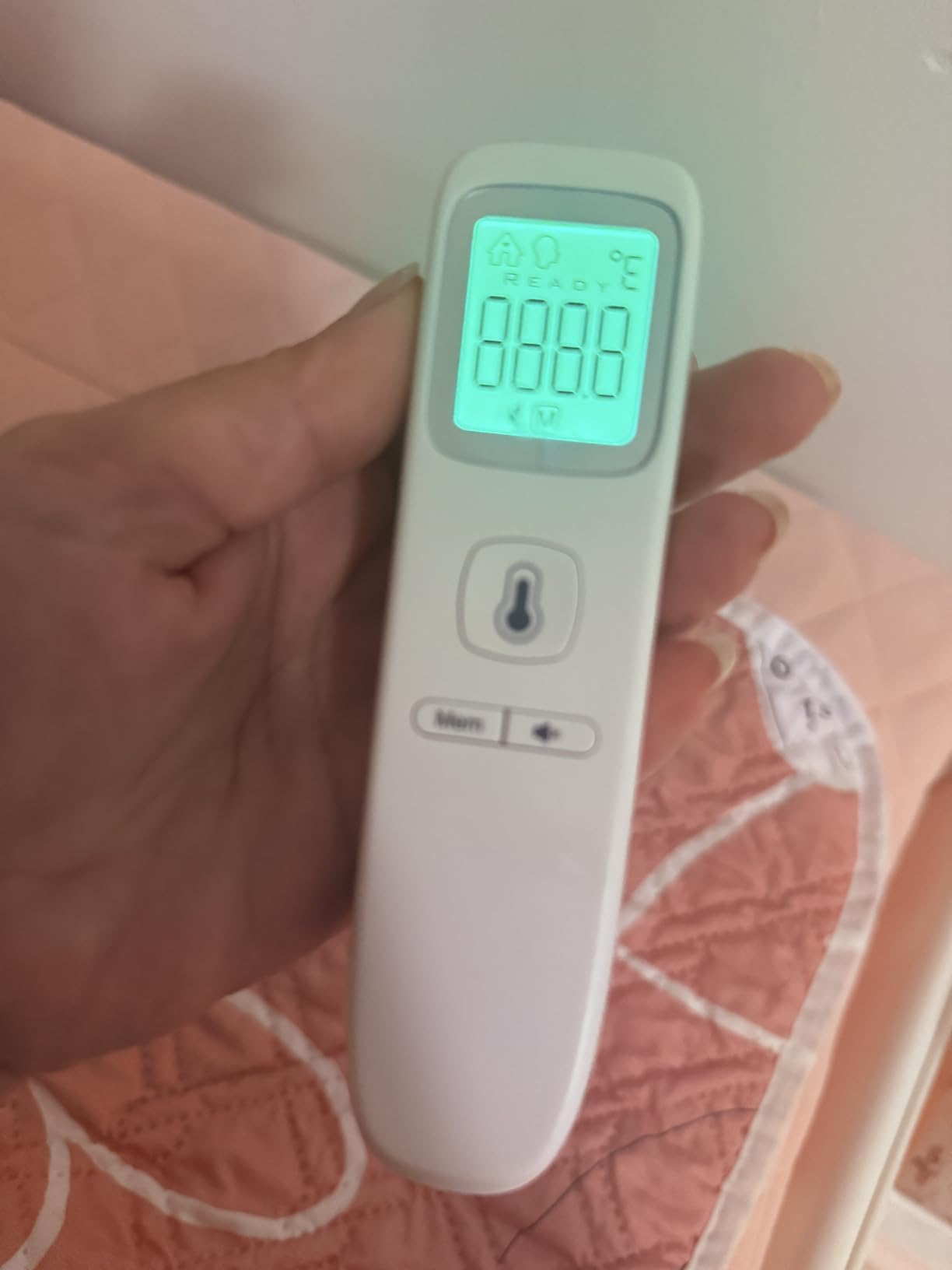 No-Touch Thermometer for Adults and Kids, Accurate Digital Baby Thermometer, Fever Alarm & Silent Mode, 2 in 1 Forehead & Object Mode customer photo 2