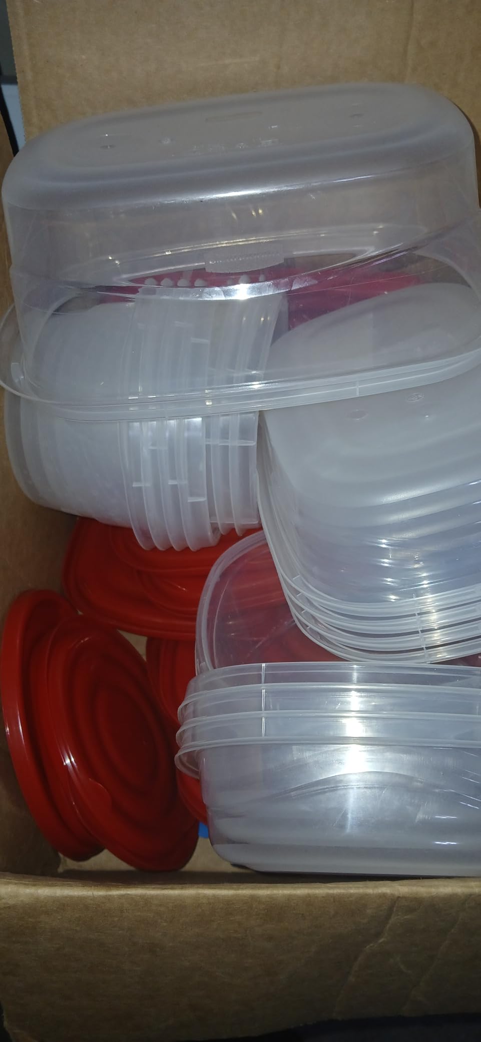 Rubbermaid TakeAlongs Food Storage Containers Set of 26 Clear customer photo 1