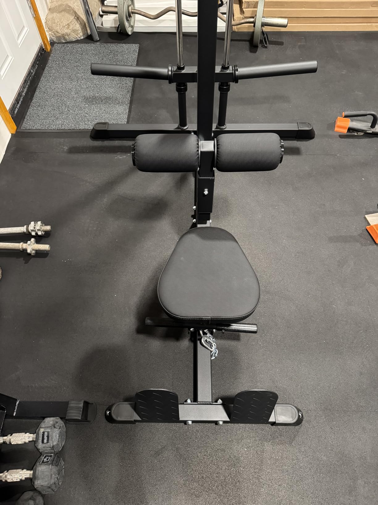 Titan Fitness Plate-Loaded LAT Tower, Rated 400 LB, Specialty Upper Body Machine, LAT Pulldown and Low Row Cable Machine for Home Gym, Shoulder and Back Workout Equipment customer photo 2