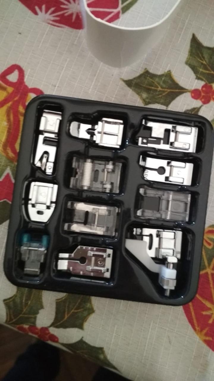 Presser Feet Set 11Pcs Snap On Sewing Machine Foot for Brother Singer Janome Babylock Kenmore Low Shank Sewing Machine Use customer photo 2