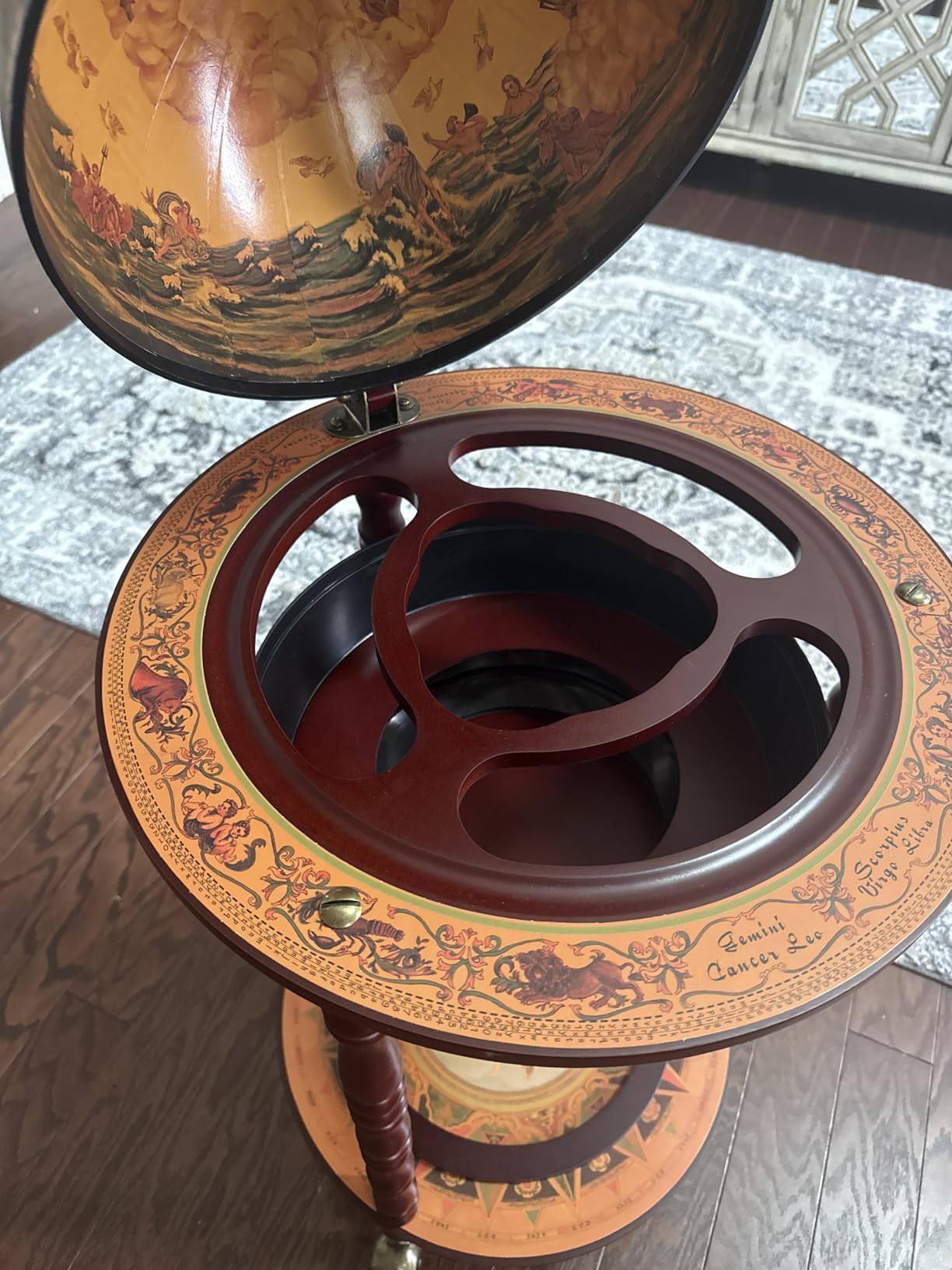 HAPPYGRILL Globe Bar, 17.5