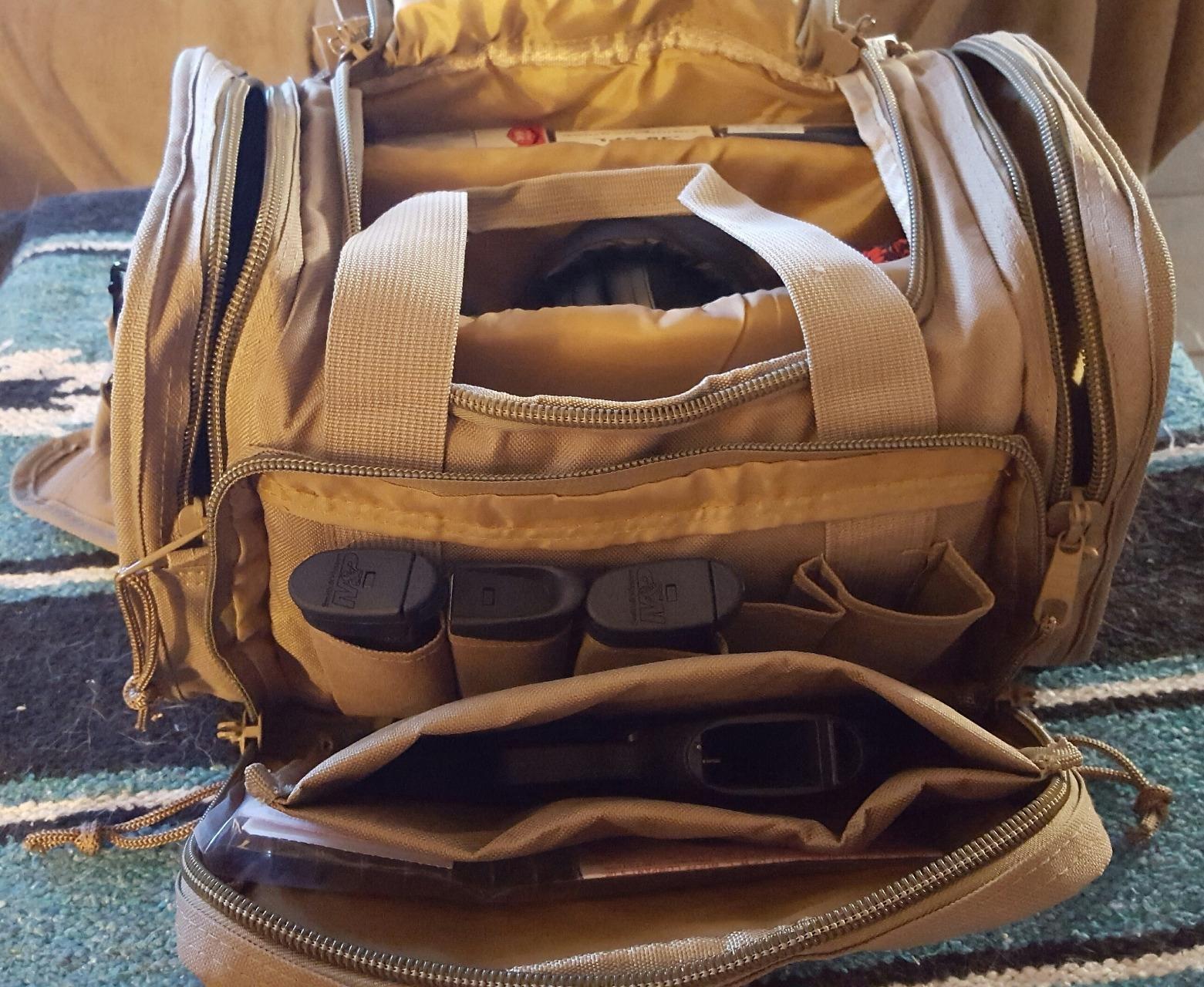 OSAGE RIVER Tactical Range Bag with Removable Pistol Pouches, Gun Range Duffle Bag for Ammo, Shooting, Hunting, or Traveling customer photo 2