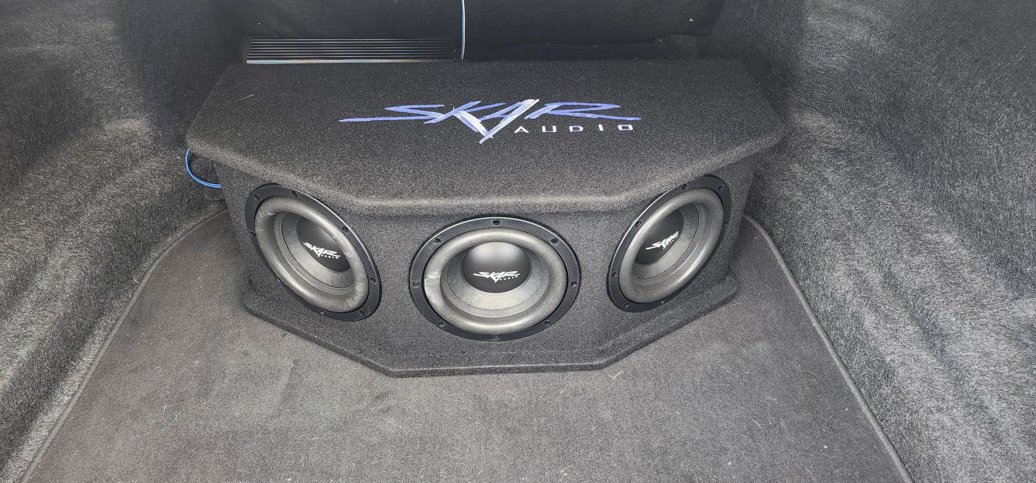 Skar Audio SDR-3X8D2 2,100 Watt Loaded SDR Series Vented Subwoofer Enclosure, Triple 8