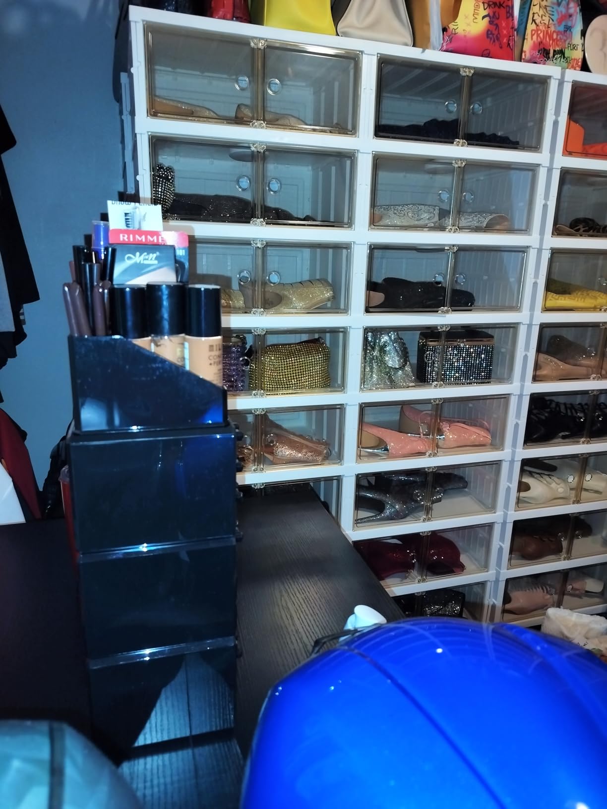 Readaeer Makeup Cosmetic Organizer Storage Drawers Display Boxes Case with 12 Drawers (White) customer photo 1