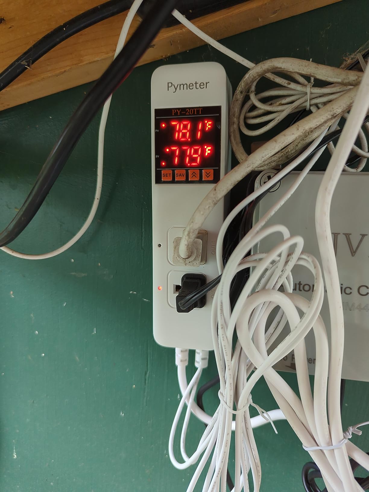 Digital Temperature Controller Dual Probe Reptile Thermostat Controlled Outlet for Terrarium Heat Mat Heating Pad, Switch Cooling Fan Freezer Fridge ON & Off at Setpoints 10A 1200W customer photo 1