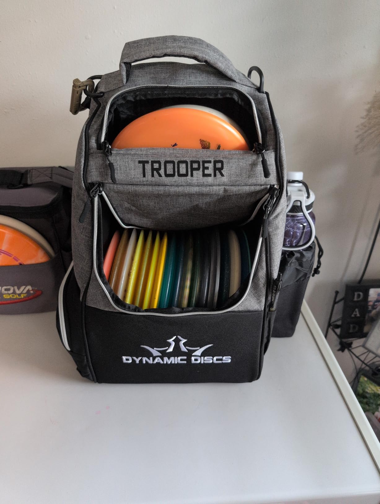 Dynamic Discs Trooper Backpack Prime Burst Disc Golf Starter Set | Dynamic Discs Trooper Disc Golf Bag Included | Prime Burst Judge, Prime Burst Truth, and Prime Burst Escape Included customer photo 1