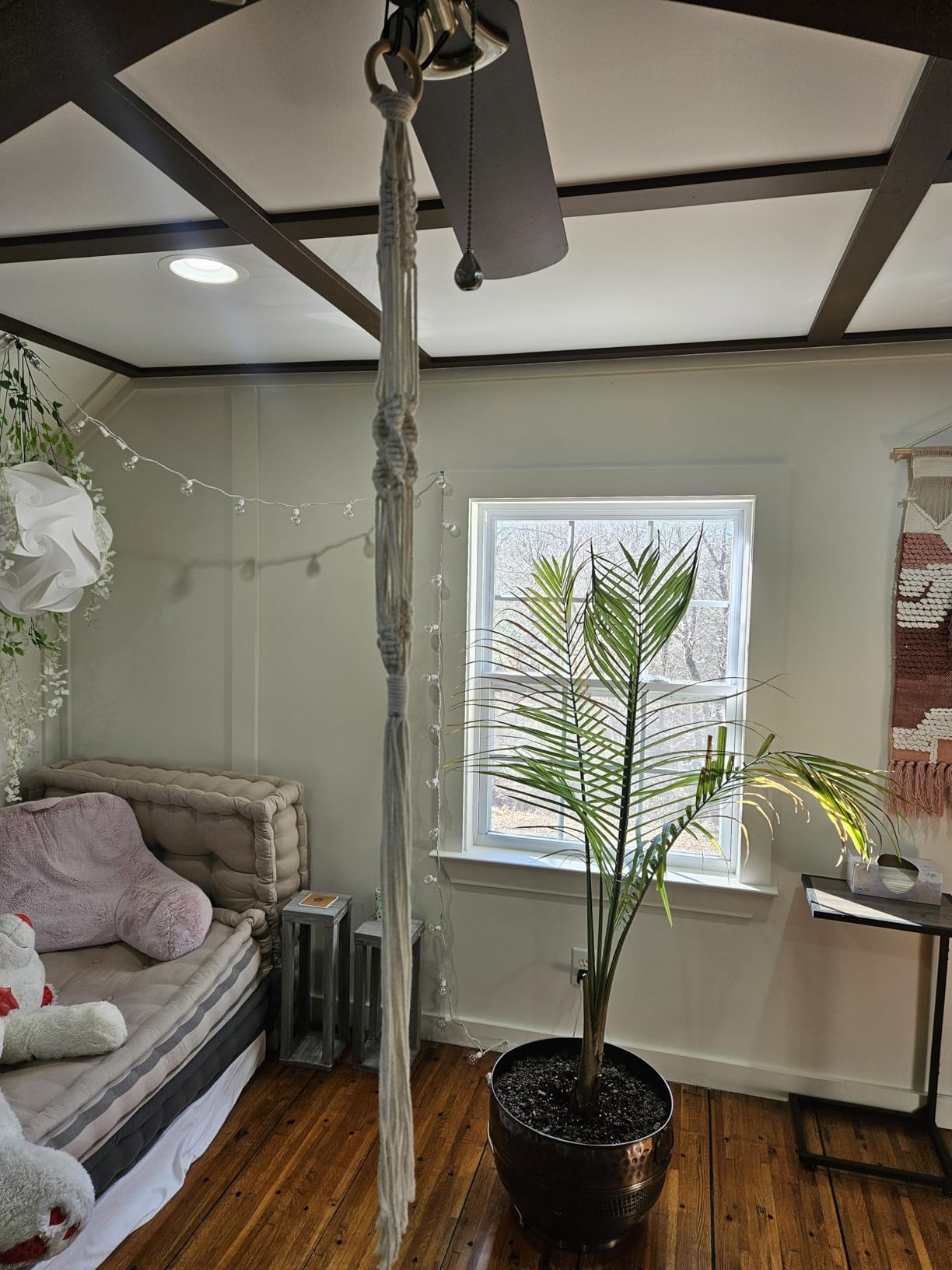 Easy Macrame Kits for Adults Beginners Supplier Wood Beads,Rings,Wooden Dowel for Macrame Plant Hangers,Boho Wall Hanging with Instruction Book for Starters Christmas Crafts for Adults customer photo 1