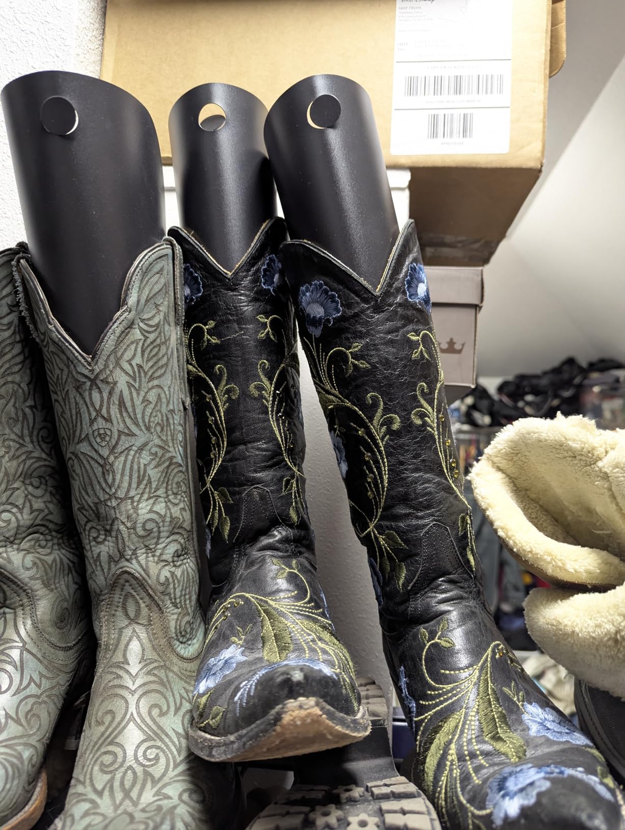 20 Pack (10 Pairs) Boot Shaper Form Inserts Boots Tall Support for Women or Men customer photo 1