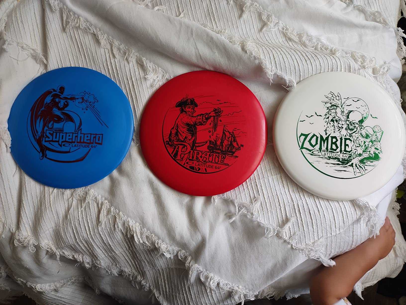 Latitude 64 Retro Burst Disc Golf Starter Set (3-Pack) - Keystone, Fuse, Saint customer photo 1