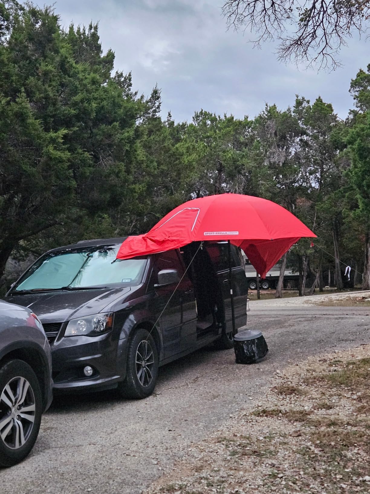 Sport-Brella Premiere XL UPF 50+ Umbrella Shelter for Sun and Rain Protection customer photo 2