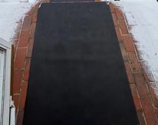 HeatTrak Heated Snow Melting Mats for Entrances - Heated Outdoor Mats - Electric Snow Melting Mats for Winter Snow Removal - Trusted Snow and Ice Melt Products - No-Slip Heated Door Mats (30