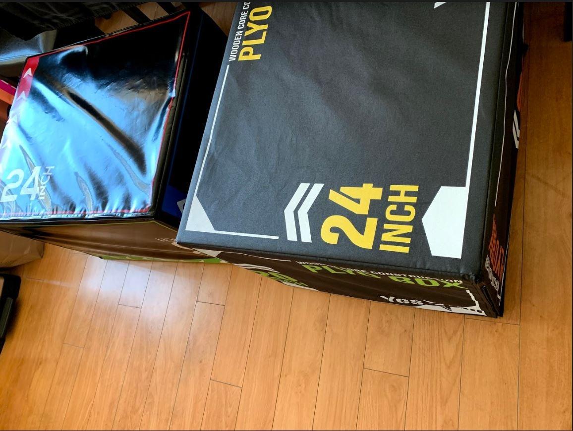 Yes4All 3-in-1 Soft-Padded Plyo Box With Wooden Core, Non-Slip Multi-Use Cushioned Plyometric Jump Box with Vinyl Cover for Jumping, Conditioning, Strength Training customer photo 2