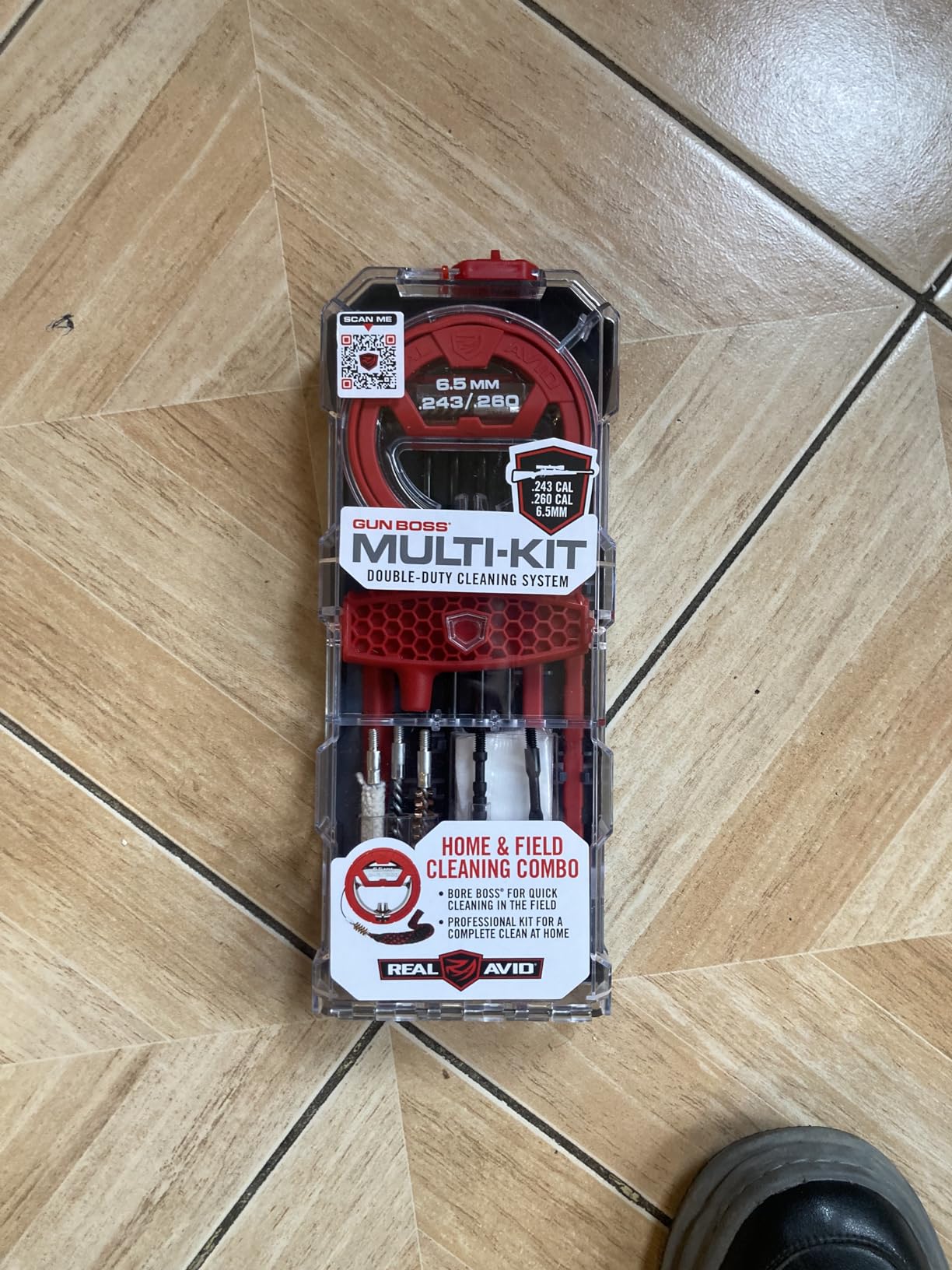 Real Avid Rifle Cleaning Kits - Complete Gun Snake Cleaning Kits with Rod, Bore Brushes, Jags, Patches for .22 Cal to 7mm Rifles customer photo 2