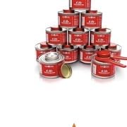 Gas One 12 Pack 6 Hour Chafing Fuel - Food Warmer for Chafing Dish Buffet Set - Reusable Liquid Safe Fuel With Wick & Lid Opener customer photo 1