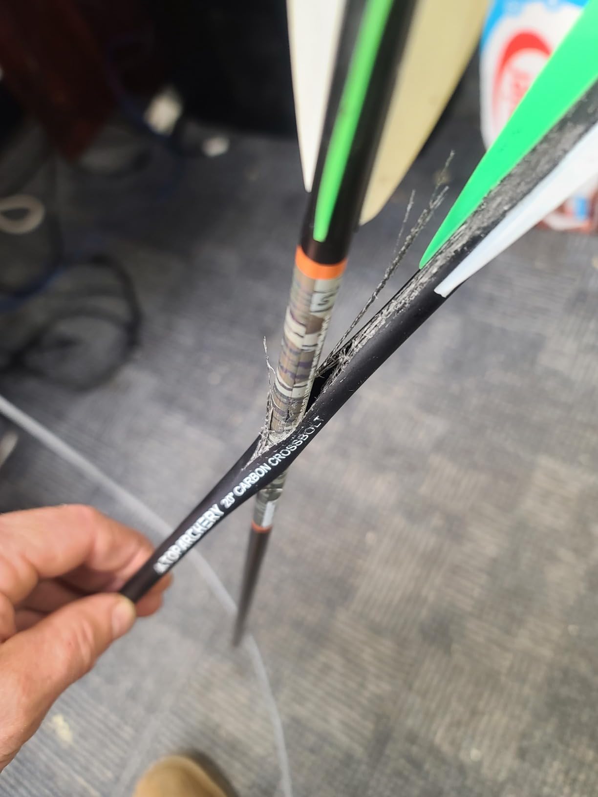 Killer Instinct Boss 405 Crossbow Pro Package with 4x32 IR-W Scope, Rope Cocker, String Suppressors, 3-Bolt Quiver, 3 Hypr Lite Bolts and Field Tips, Stick of Rail Lube customer photo 2