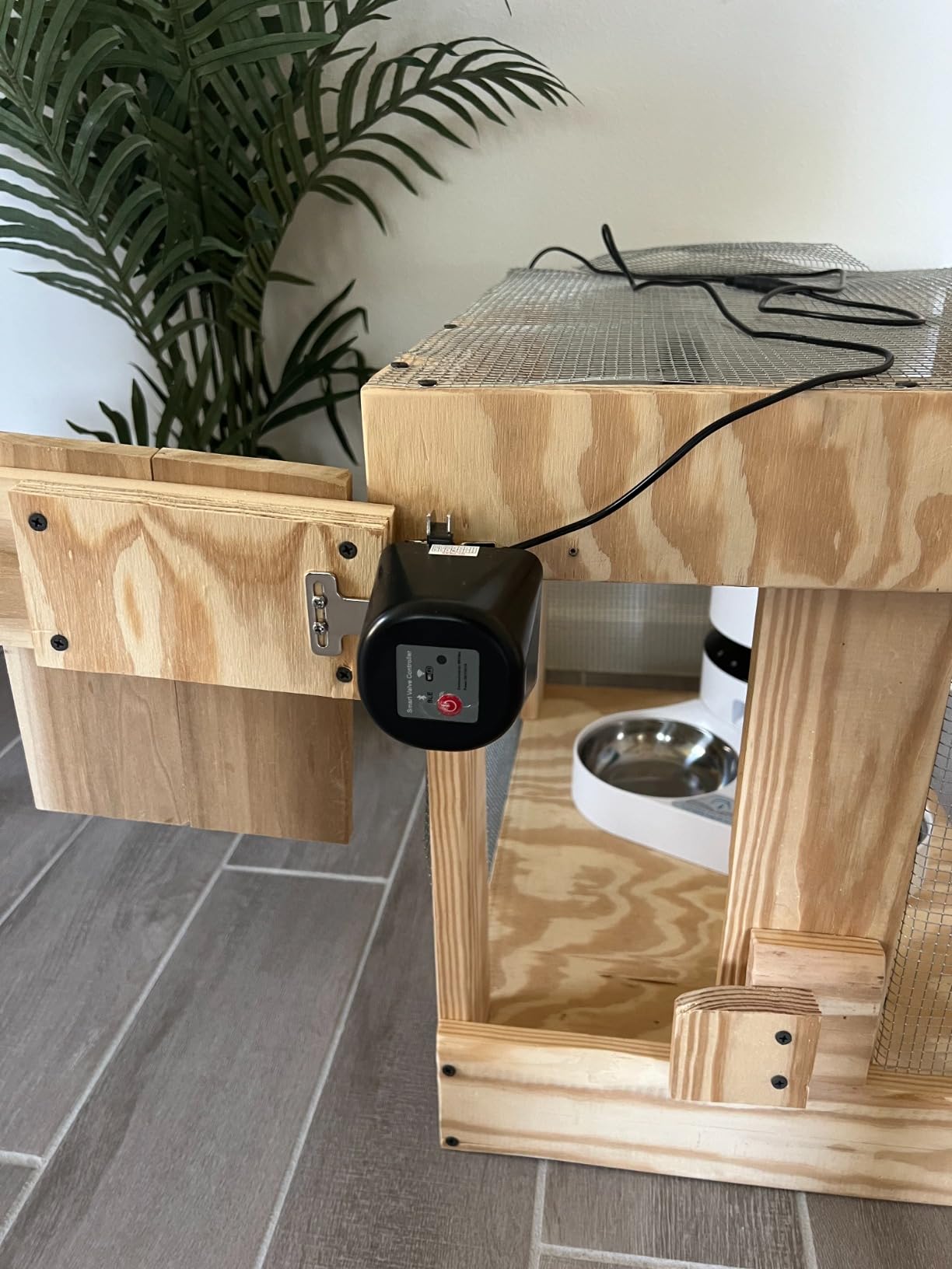 Motorized Smart Valve Actuator (Valve Sold Separately) WiFi & Bluetooth Electric Water Shutoff Controller Robot Automatically, Tuya Smart & Smart Life App Control, Work with Alexa, No Hub Required customer photo 1