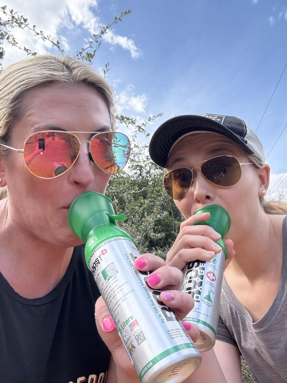 Boost Oxygen Medium Natural 5L Canister | Respiratory Support for Aerobic Recovery, Altitude, Performance & Health (4 Pack) customer photo 1