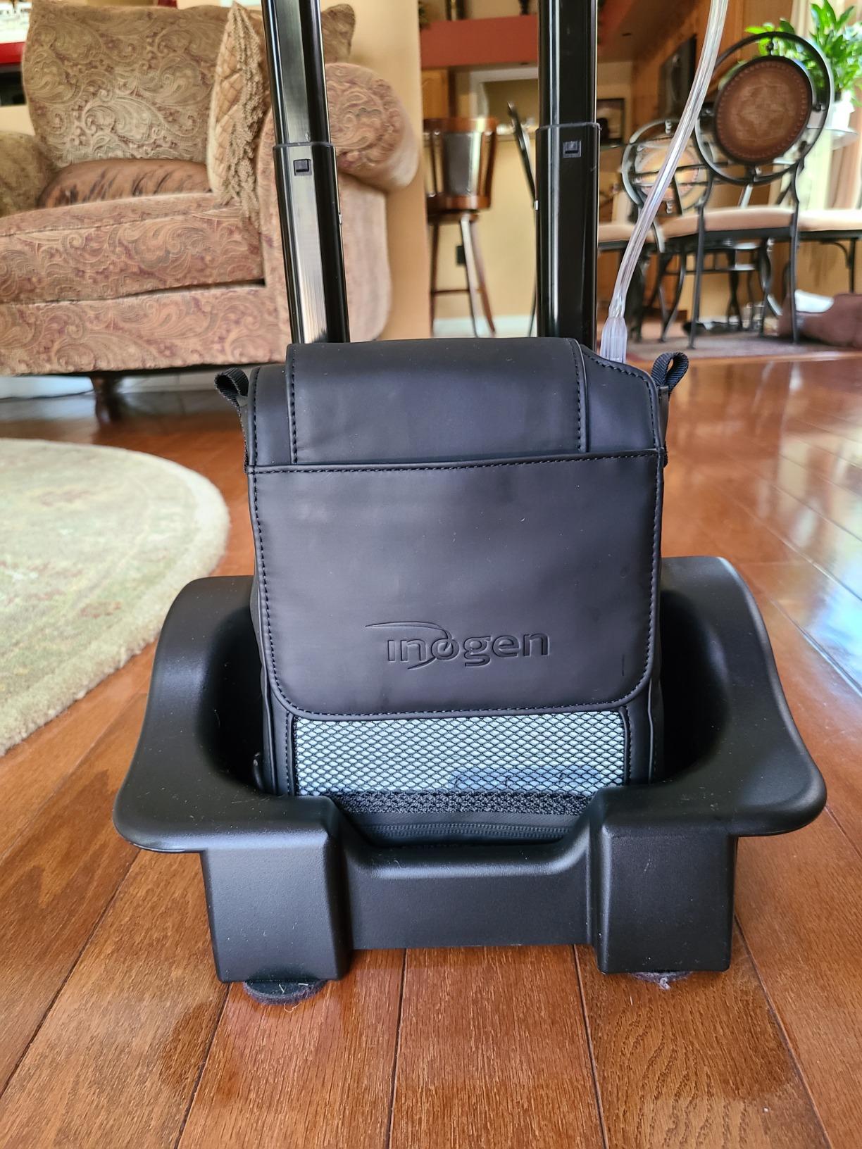 Cart - for The G3, G5, and Rove 6 - Collapsible Carrying Cart - Oxygen Accessory - Weighs 3.25 lb. - 41 in. X 17.68 in. customer photo 5