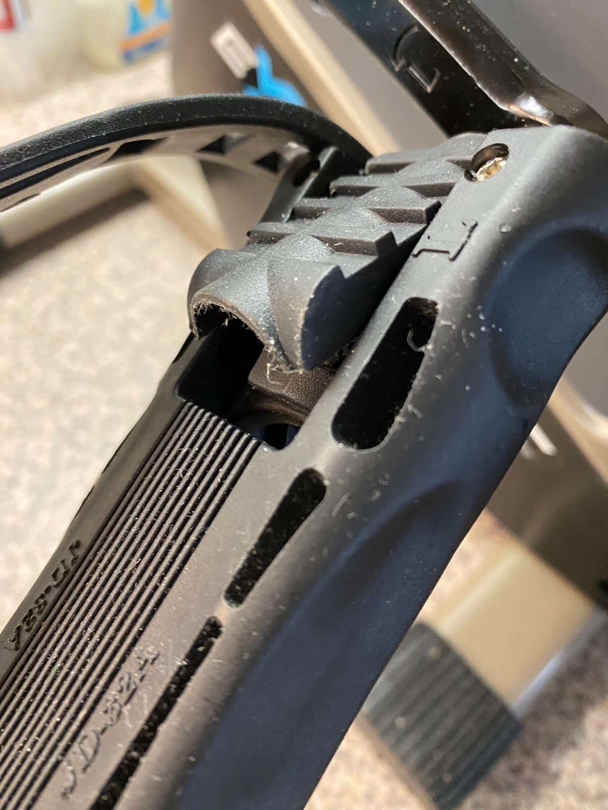 Exerpeutic 2000M Motorized Under Desk Exercise Bike - Electric Legs and Arms Pedal Exerciser - Fitness Equipment for Home Use - Remote Work Office Accessory - Black customer photo 2