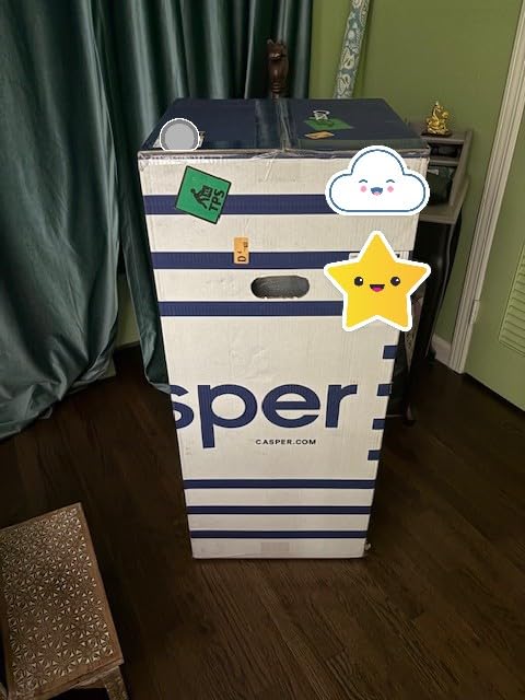 Casper Sleep Element Queen Mattress - Medium Feel - Motion Isolation - Breathable, Cooling Memory Foam - 100-Night Trial - CertiPUR-US customer photo 2