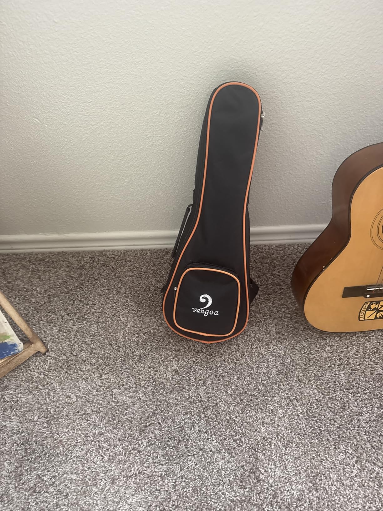 Ukulele Soprano Mahogany 21 Inch Professional Acoustic Ukelele Four String Wooden Hawaiian Uke Beginner Kit for Kids Students Starter Kit, by Vangoa customer photo 1