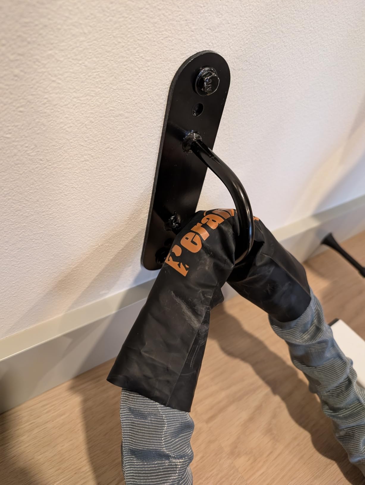 Perantlb Poly Battle Rope with Cloth Sleeve -1.25/1.5/2 Inch Diameter 30' 40' 50' Lengths -Gym Muscle Toning Metabolic Workout Fitness, Battle Ropes for Home Gym customer photo 1