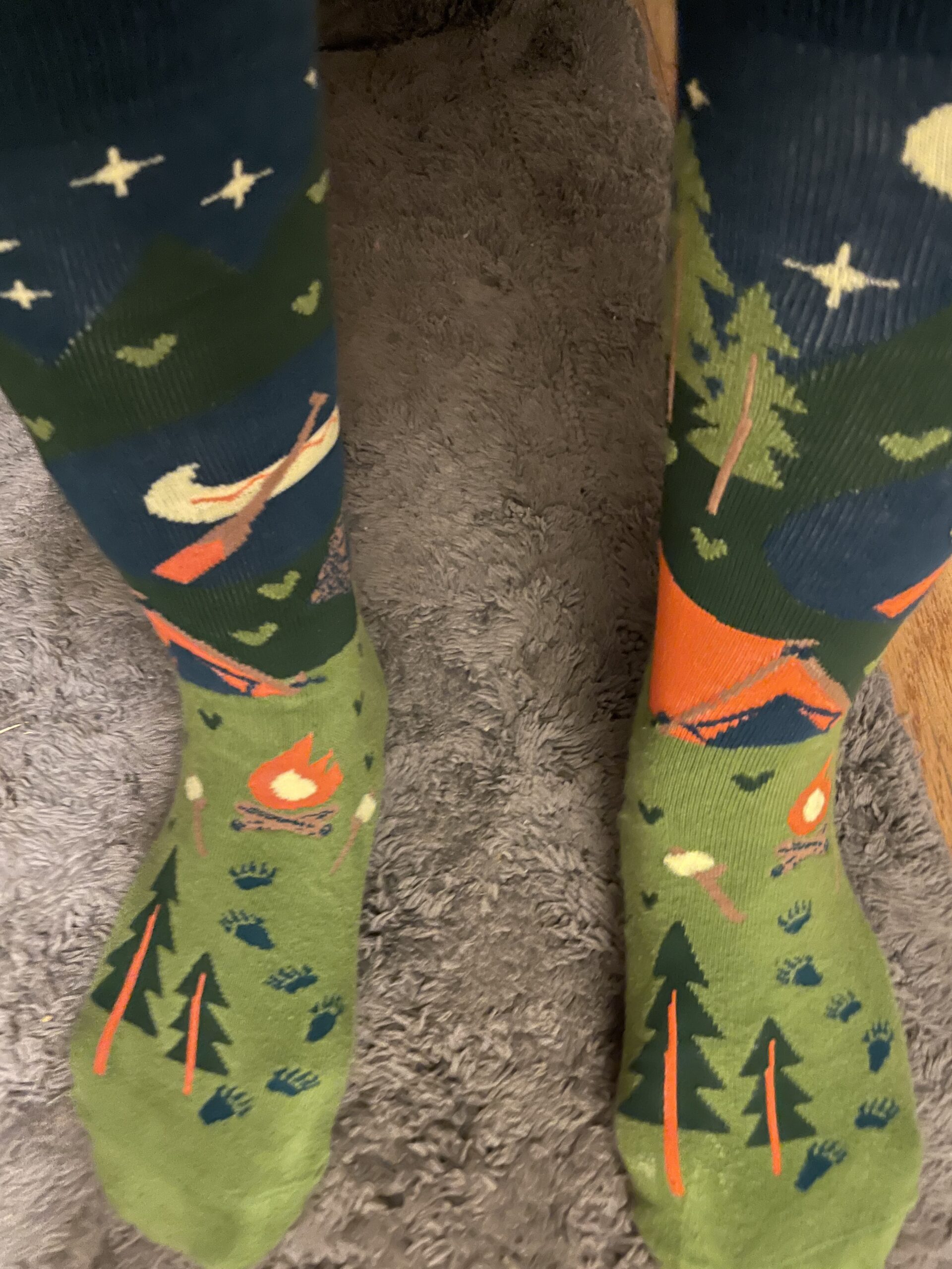 Lavley Outdoors Socks - Hiking and camping gifts for men and women - Great for nature lovers - Holiday or birthday gift customer photo 2