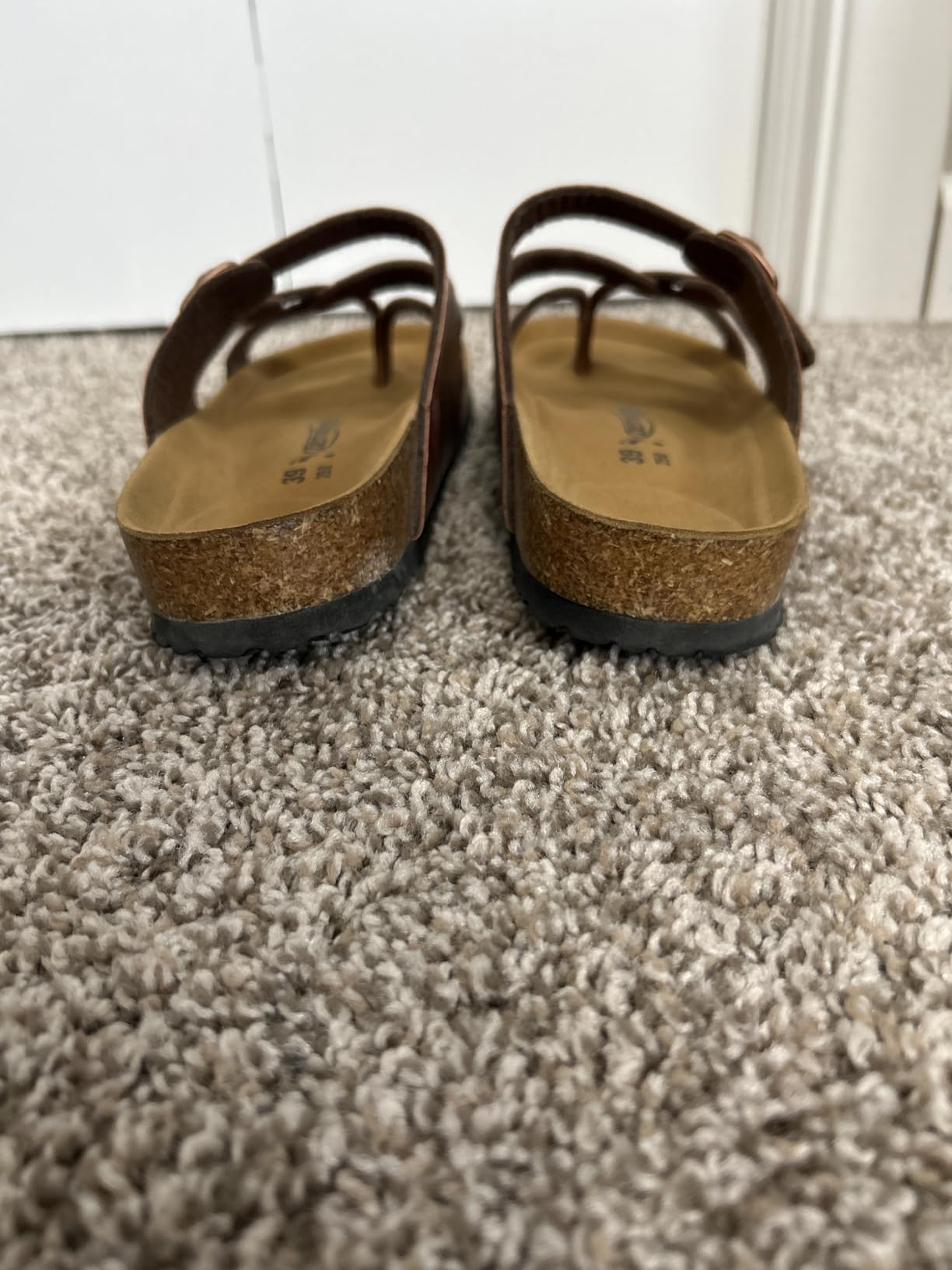 AEROTHOTIC Recovery Slides for Women Comfortable Memory Foam Cork Footbed customer photo 1