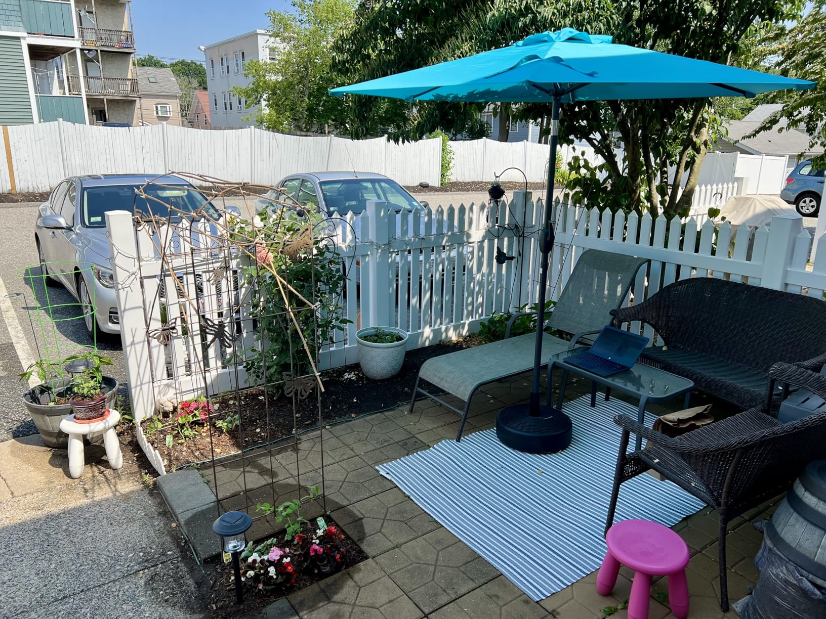 Best Choice Products 7.5ft Outdoor Market Table Patio Umbrella w/Tilt, Easy Crank Lift customer photo 1