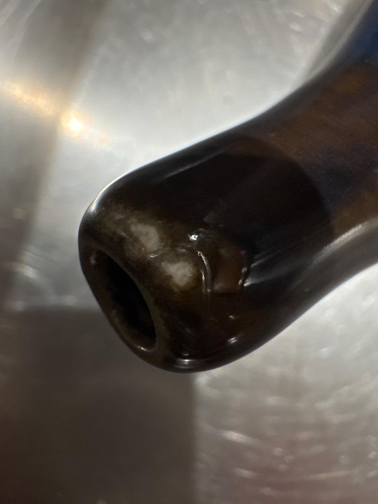 HealthGoodsIn Ceramic Neti Pot, Premium Handcrafted Durable, Dishwasher Safe with 2 Silicone Nozzle Tip, 225 Ml. (7.6 FL Oz) Capacity (Elegant Blue Gradient) customer photo 2