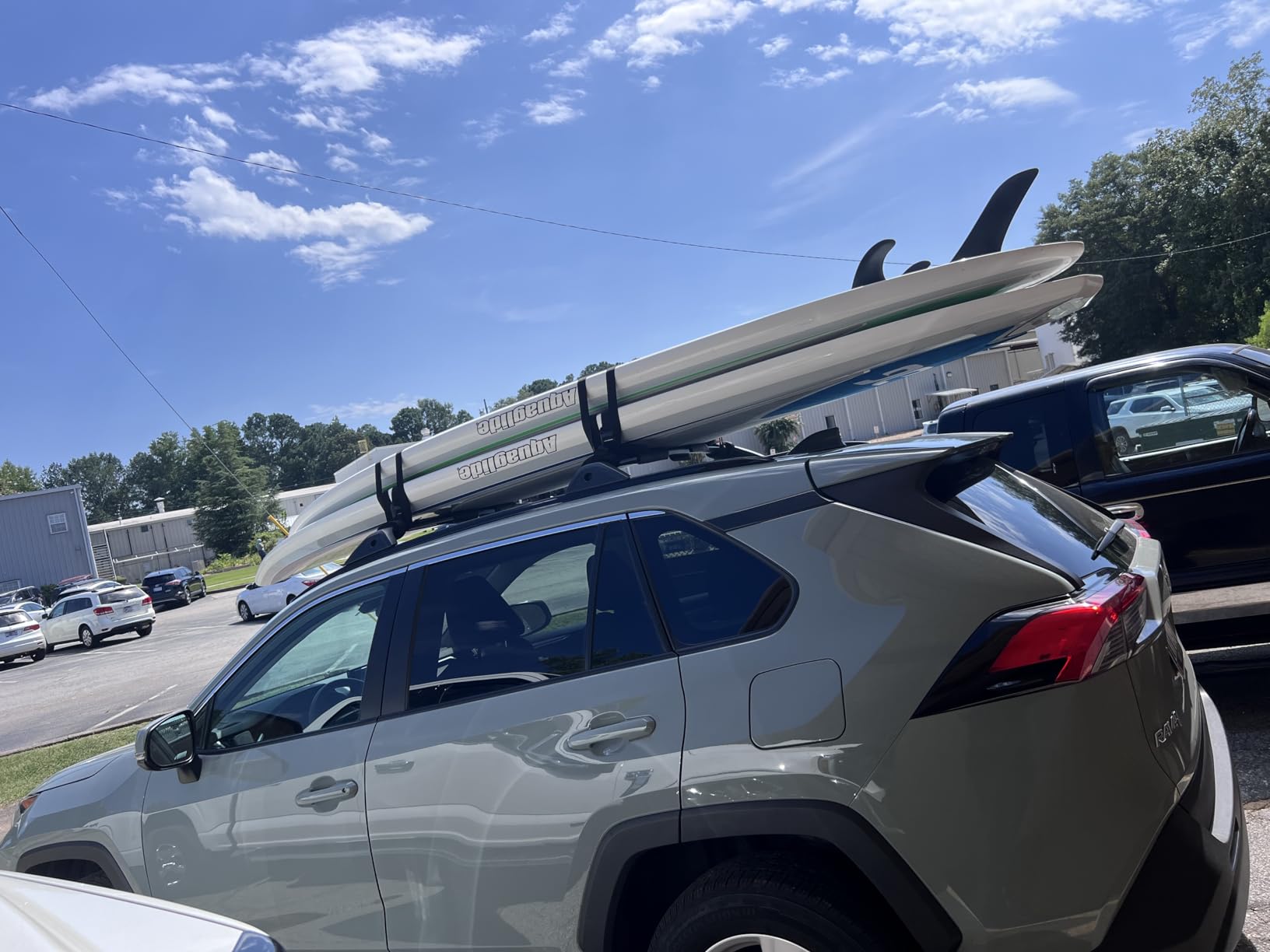 Ho Stevie! Surfboard Tie Down Straps Pair - No-scratch silicone buckle covers prevent damage customer photo 1