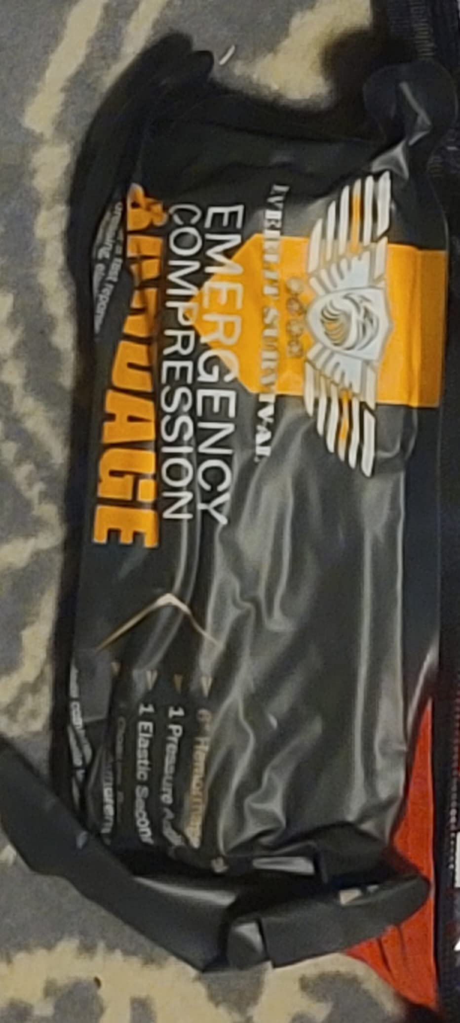 EVERLIT Israeli 6 Inch Emergency Bandage Compression Trauma Pressure Wound Dressing Sterile Vacuum-Sealed Packaging for Bleeding Control customer photo 2