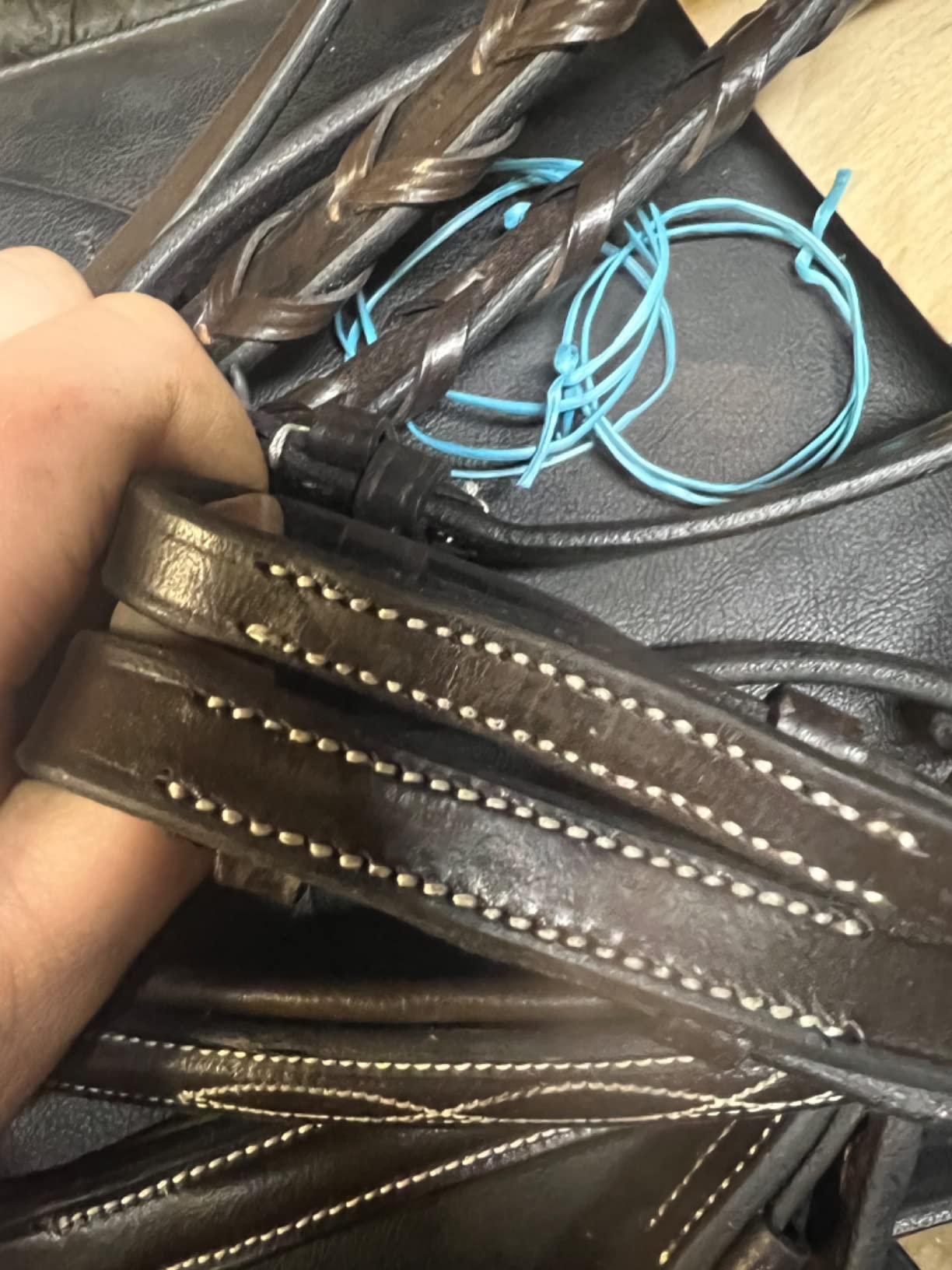 Dover Saddlery Suffolk Hunter Bridle, Brown customer photo 1