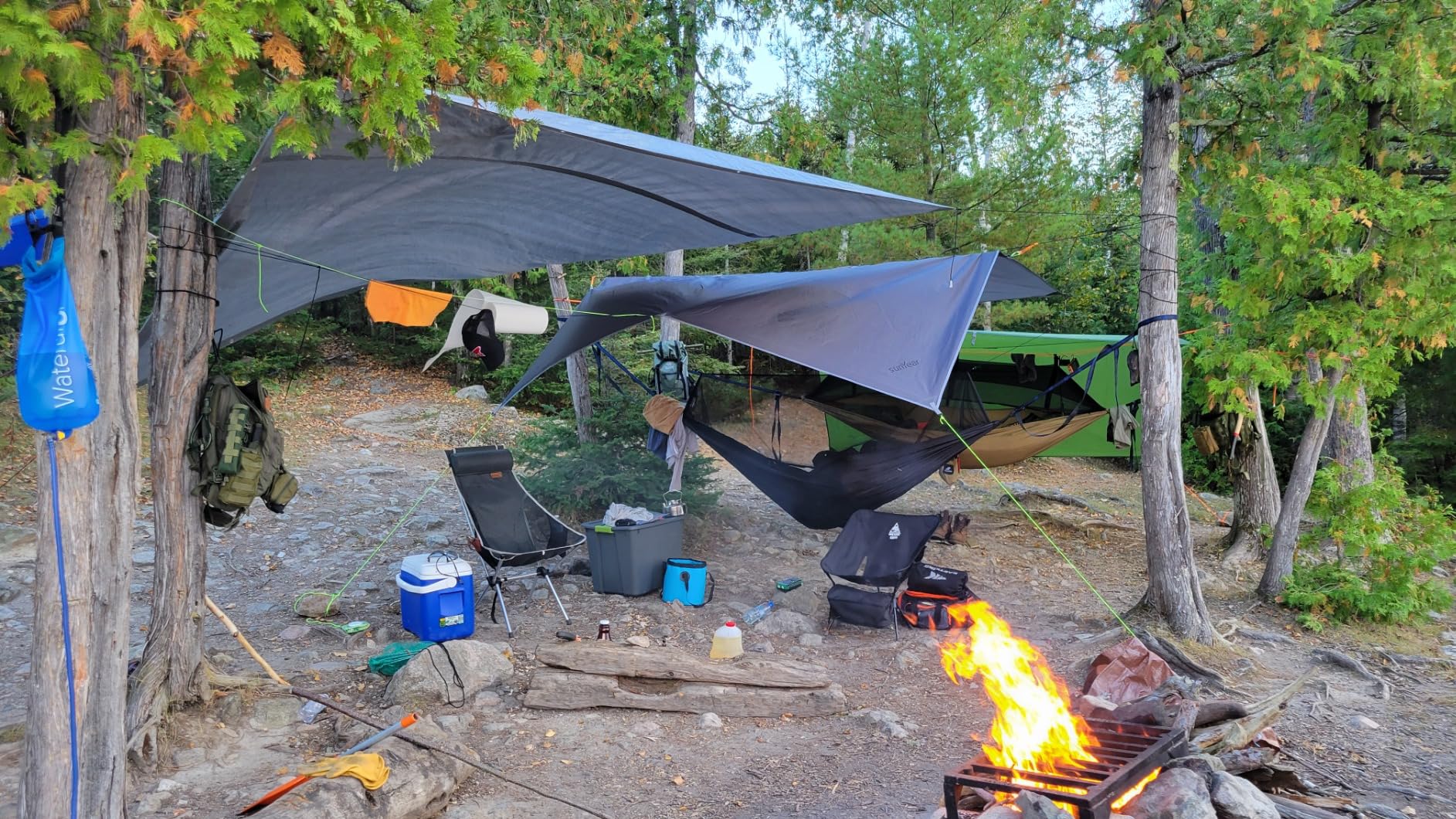 Waterdrop Gravity Water Filter Straw, Camping Water Filtration System, Water Purifier Survival for Travel, Backpacking and Emergency Preparedness, 1.5 gal Bag, 5 Stage Filtration, Pack of 1 customer photo 2