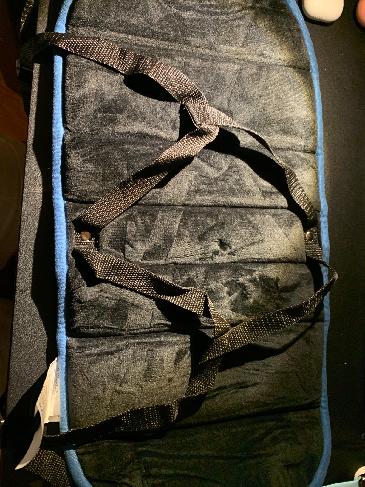 Everlasting Comfort Airplane Foot Hammock - Memory Foam Foot Rest for Plane Travel - Portable Foot Rest for Air Travel, Desk & Car - Airplane Essentials Foot Hammock for Plane Travel customer photo 1