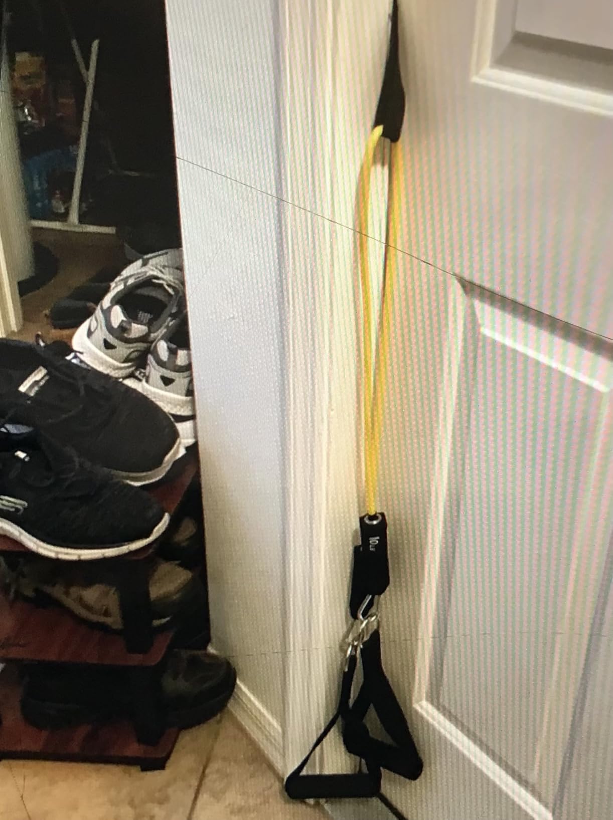 VEICK Resistance Bands, Exercise Bands, Workout Bands, Resistance Bands for Working Out with Handles for Men and Women, Exercising Bands for Fitness Weights Work Out at Home customer photo 2