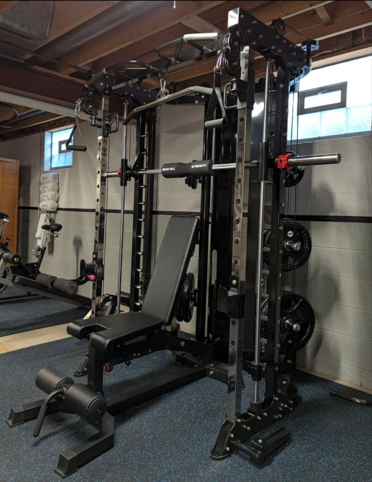 Smith Machine, Cables with Built in 160 kg Weights customer photo 1