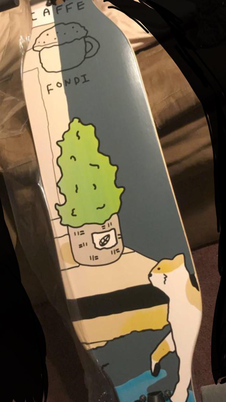 Junli 41 Inch Freeride Skateboard Longboard - Complete Skateboard Cruiser for Cruising, Carving, Free-Style and Downhill customer photo 1