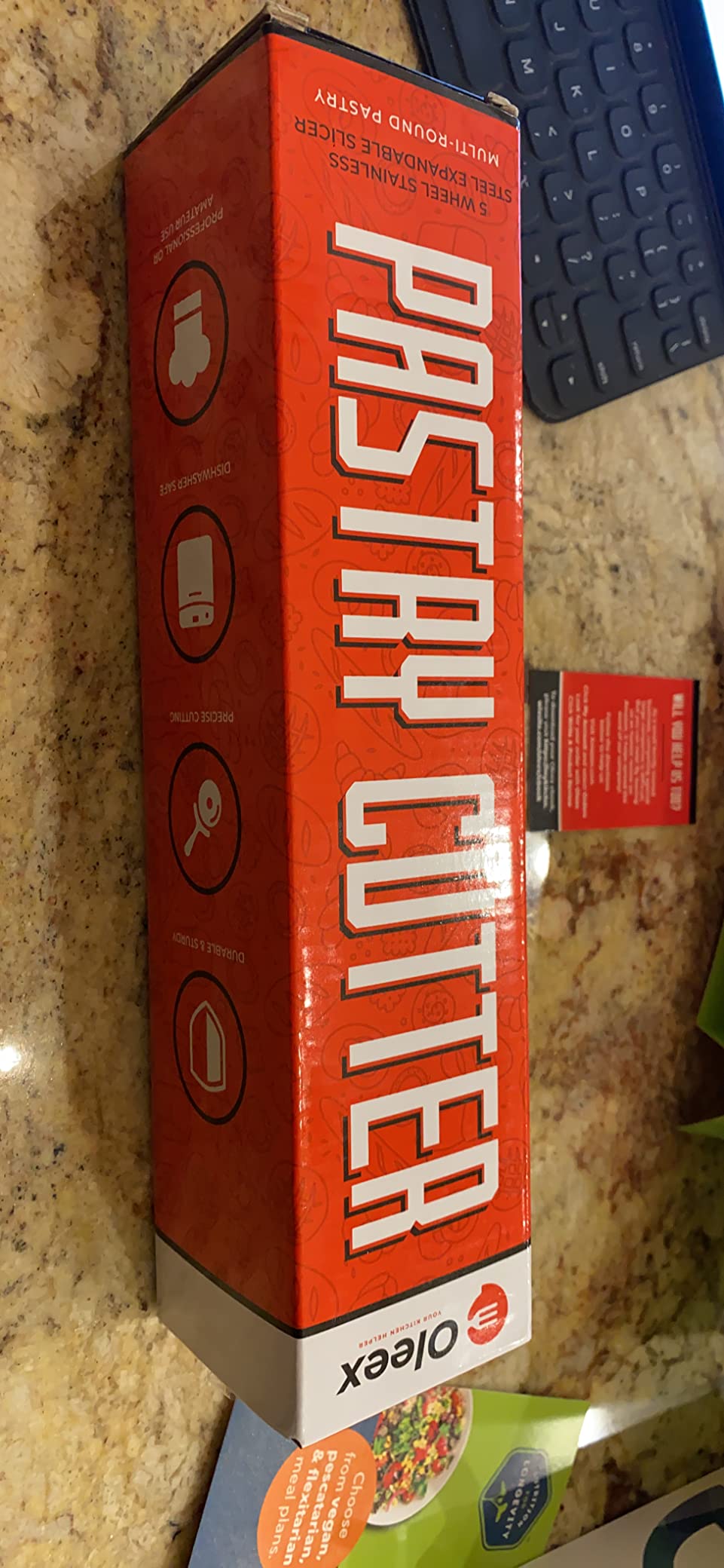 Oleex 'All-Dough' Pastry Cutter Set. 5 Wheel Dough Cutter and Dual Fluted Ravioli Cutter Wheel/Pizza Cutter Wheel! Versatile Brownie Cutter, Pasta Maker, Noodle Cutter, Stainless Steel Pizza Slicer customer photo 2