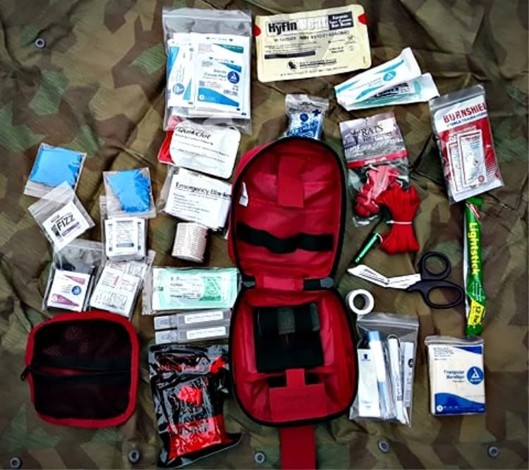 Survival Kit, First Aid Kit Survival Gear and Supplies Emergency Kit with Bug Out Bag Tactical Military Grade Molle IFAK for Camping, Earthquake, Hiking, Hunting, Gifts for Men Dad customer photo 1