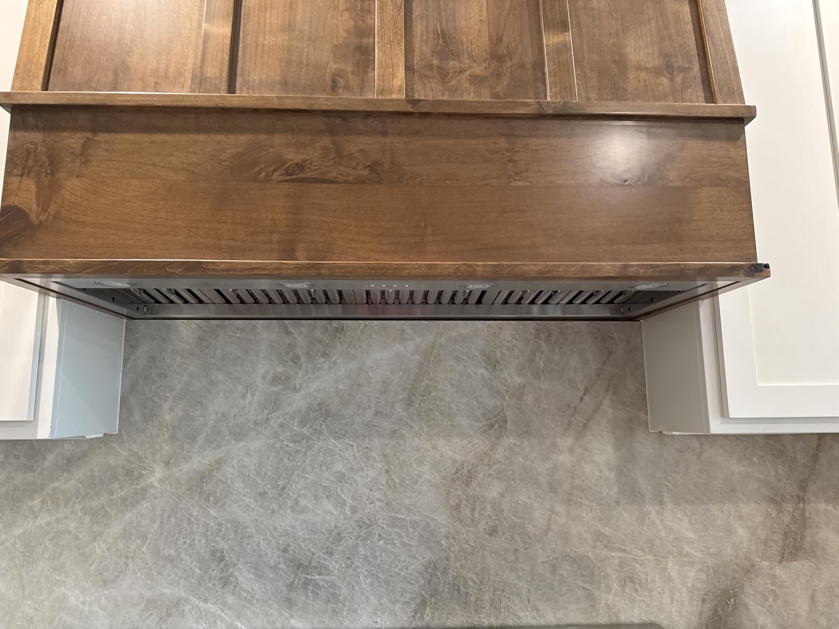 SINDA 48 inch Built-in/Insert Range Hood 1150 CFM, Stainless Steel Under Cabinet Range Hood Kitchen Vent Hood with Liner and SINDA Internal Motor, 4-Speed Fan, Adjustable Lights, Baffle Filter customer photo 1