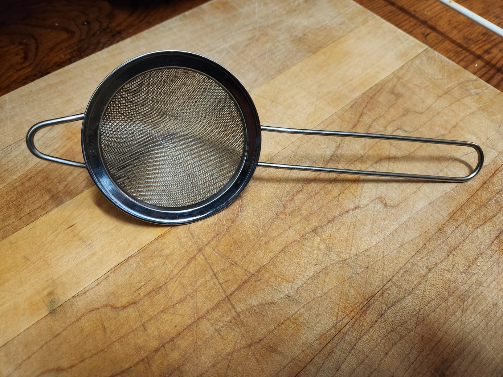 Zulay Kitchen 304 Stainless Steel Fine Mesh Strainer 3.35 in - Strainers Fine Mesh, Tea Strainers for Loose Tea - Perfect for Tea, Cocktails, Juicing, Drinks, Liquids, Matcha, Coffee & More customer photo 2