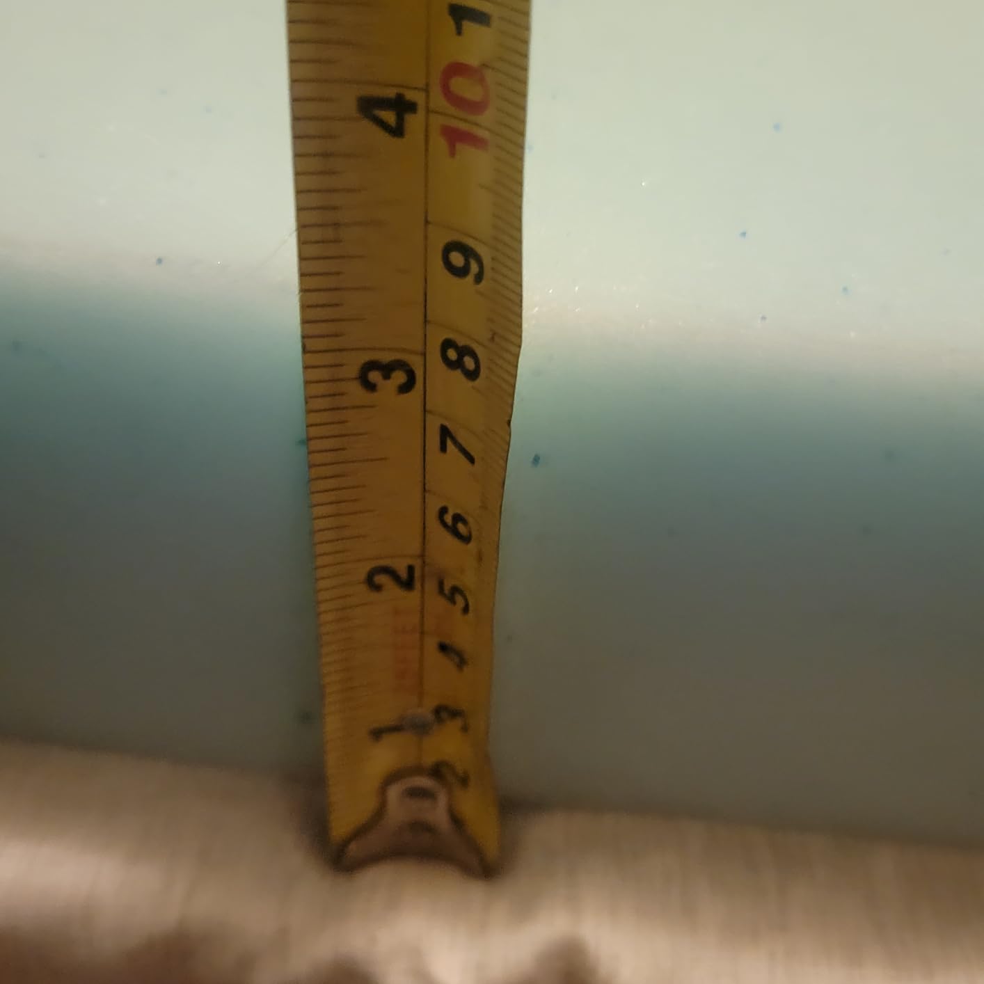 Serta ThermaGel Cooling, Pressure-Relieving Memory Foam Mattress Topper, 3 Inch, Queen,Blue customer photo 1