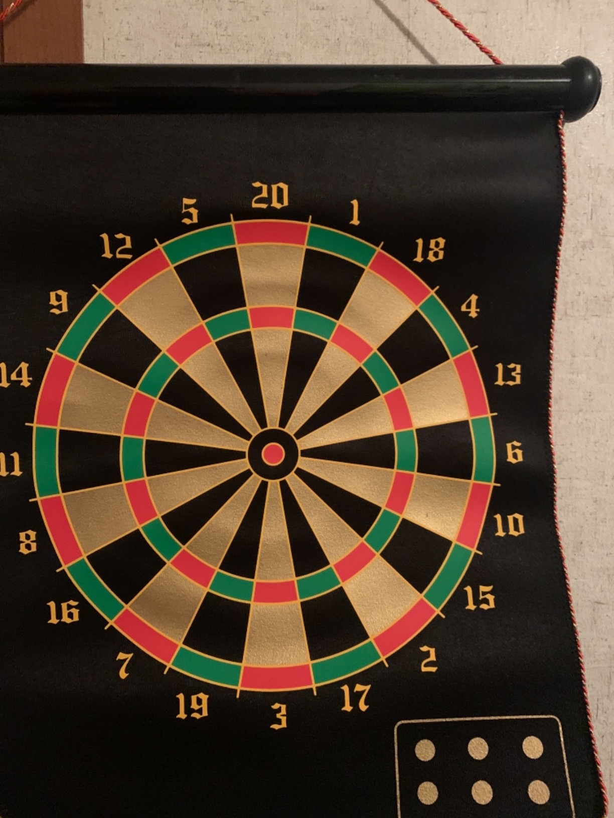 BATURU Magnetic Dart Board for Kids, Teens, Adults, Double-Sided Roll-Up Dart Board Game w/Strong Magnetic Darts, Boys Easter Basket Stuffer, Camping, Family Party Game, Easter Gifts for Kids customer photo 2