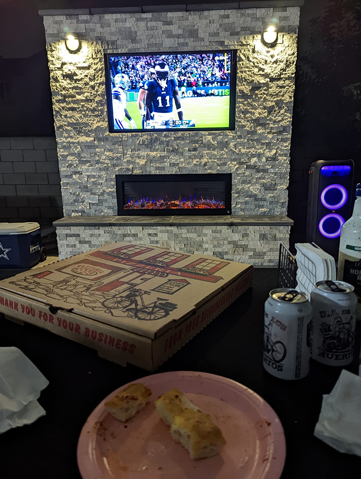 SAMSUNG 75-inch Class QLED 4K The Terrace Partial Sun Outdoor, Direct Full Array 16x, Quantum HDR 32x, Weatherproof, Wide Viewing Angle Smart TV w/ Alexa Built-in (QN75LST7TAFXZA, Latest Model) customer photo 2