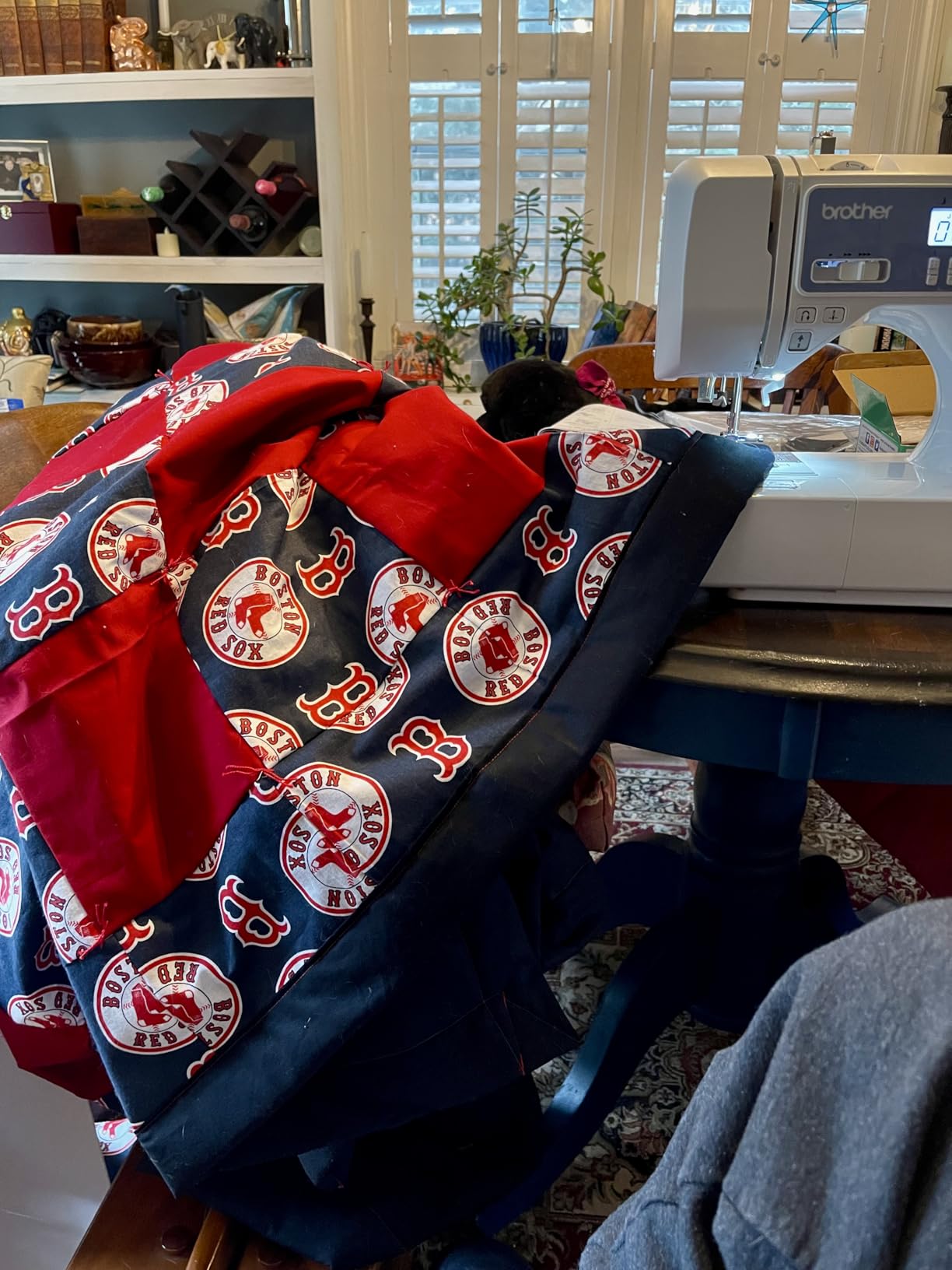 Brother XR9550 Sewing and Quilting Machine, Computerized, 165 Built-in Stitches, LCD Display, Wide Table, 8 Included Presser Feet, White customer photo 1