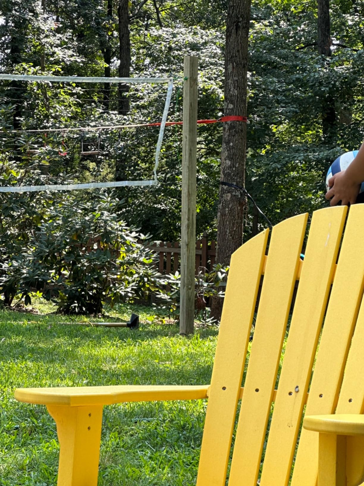 Professional Volleyball Net Outdoor with Aircraft Steel Cable, Heavy Duty VolleyballNet for Backyard, 32x3FT Portable Volleyball Nets for Pool Schoolyard Beach customer photo 1