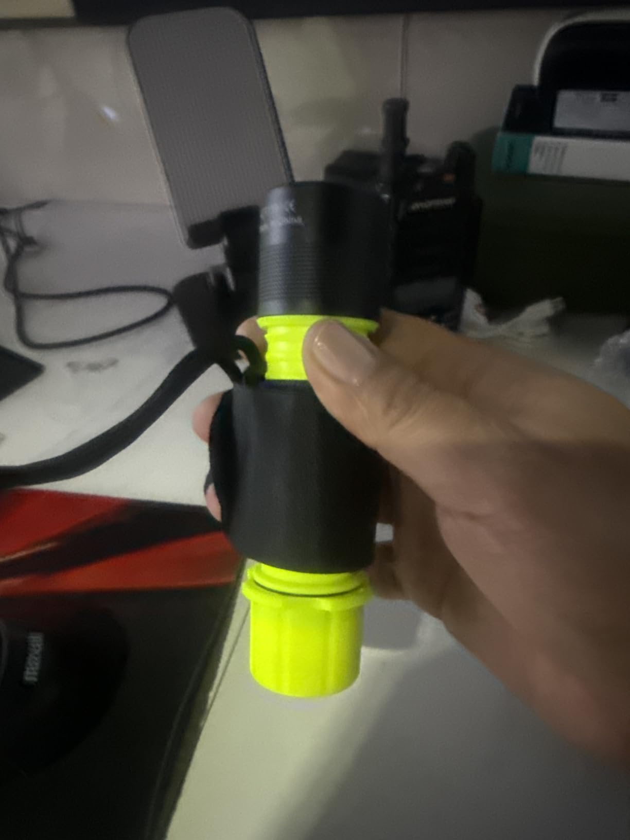 Diving Flashlight with Rechargeable Power Scuba Dive Light IPX8 Waterproof Underwater Flashlight Snorkeling Diving LED High Lumens Torch, 3 Modes with Charger for Underwater Sports(2Pack) customer photo 1