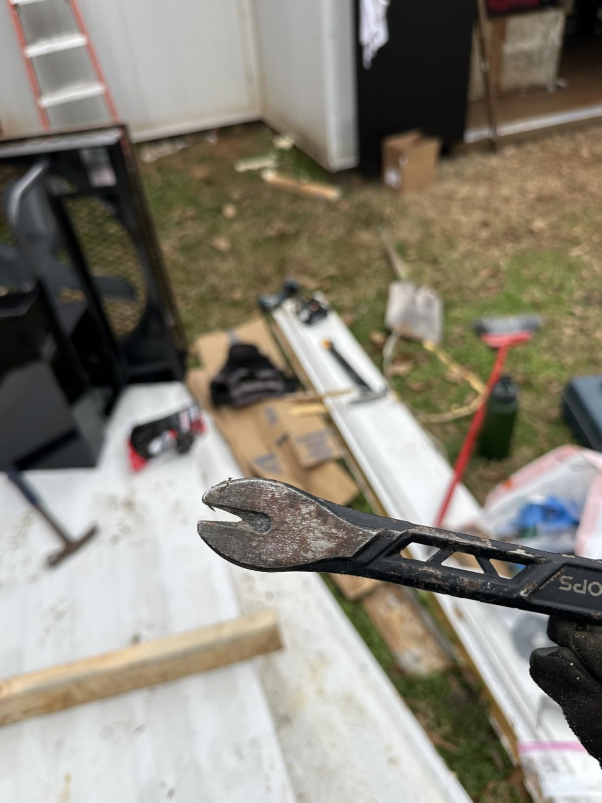 Spec Ops Tools 10 Inch Nail Puller Cats Paw Pry Bar, High-Carbon Steel, 3% Donated to Veterans customer photo 1